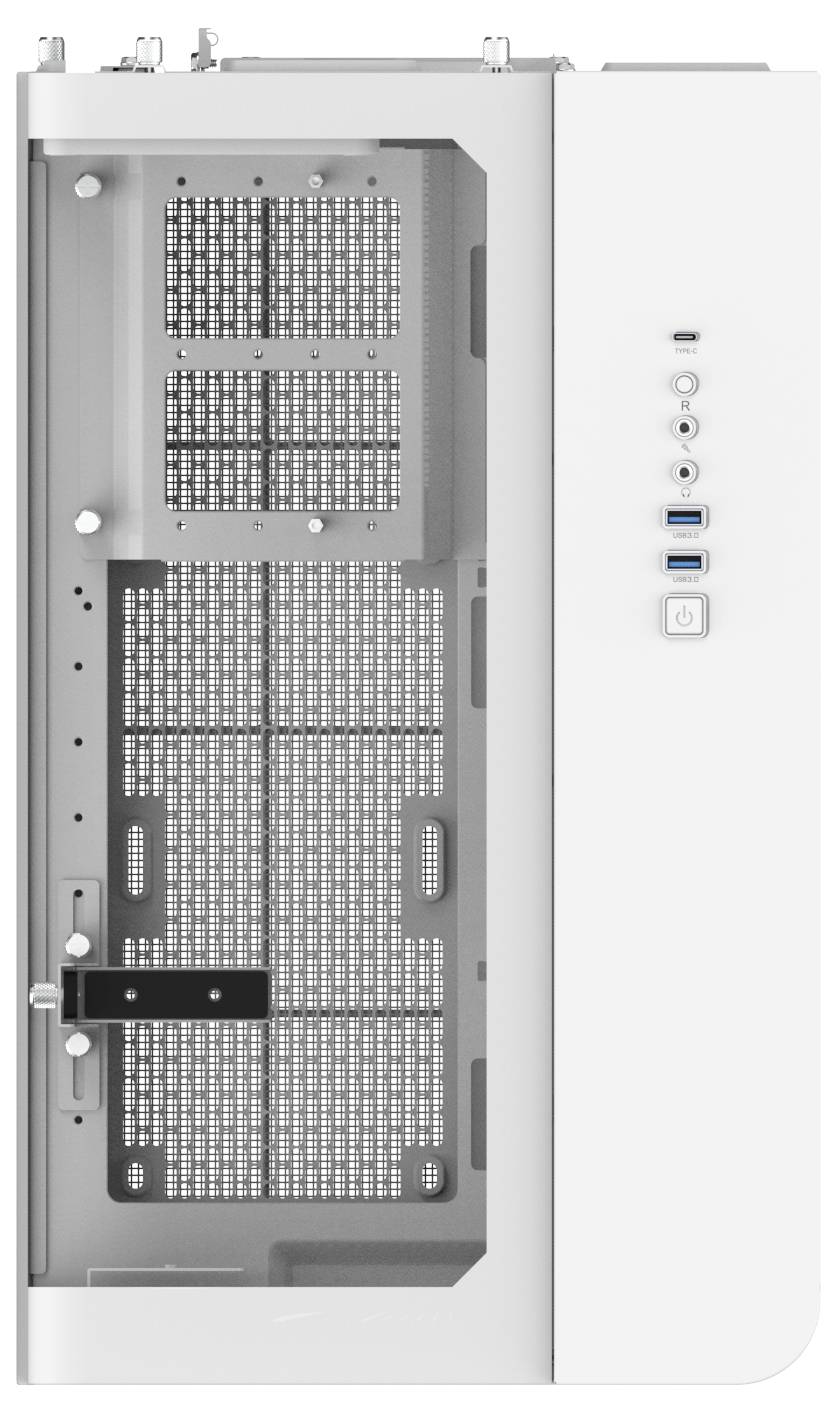 Thermaltake View 390 Air Snow White Midi Tower Obudowa do komputera śnieżna biel-6