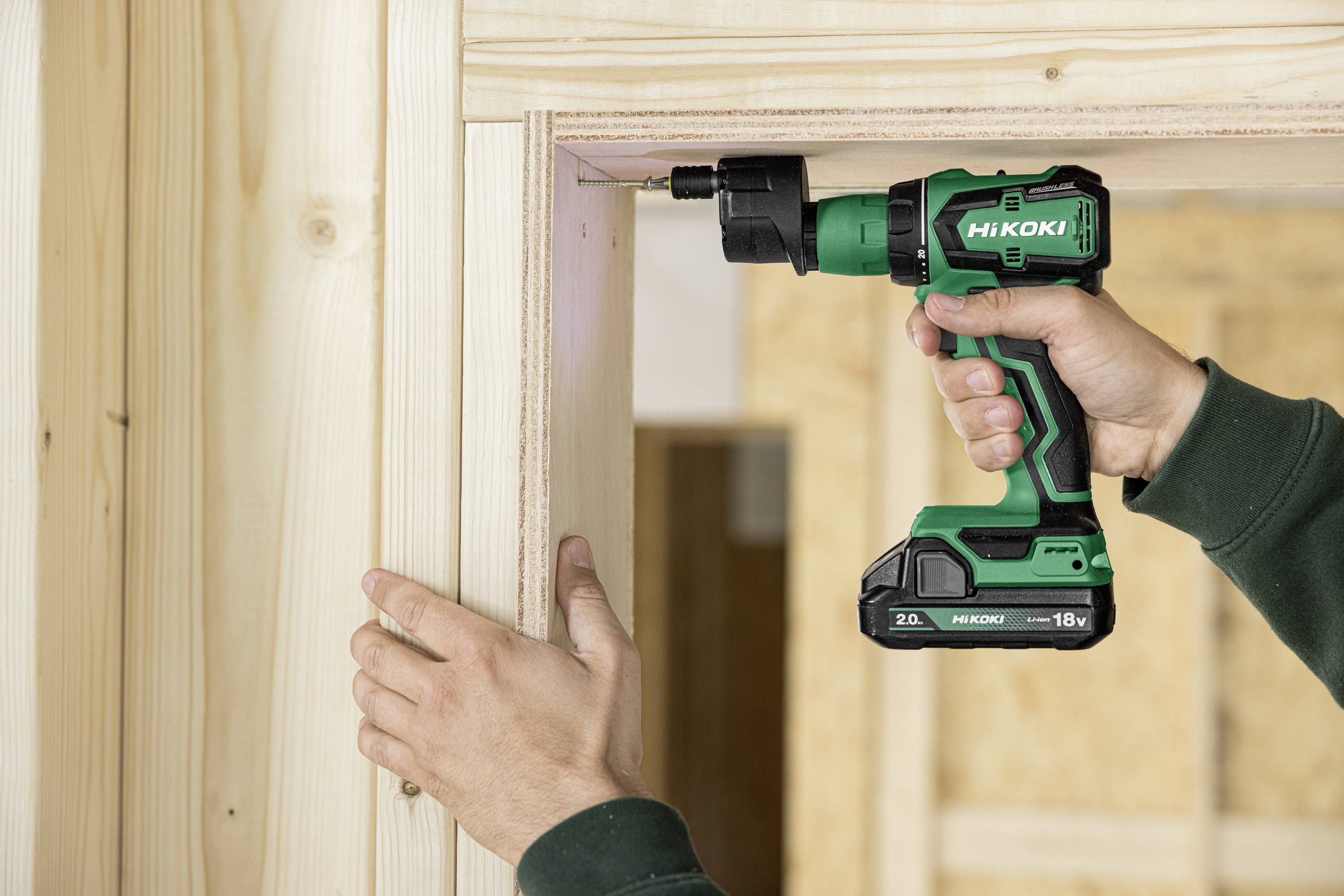 Wiertarko-wkrętarka akumulatorowa HiKOKI DS18DDQWRZ 18 V 2.0 Ah zaw. 2 akumulatory, zaw. ładowarkę, zaw. walizkę-6