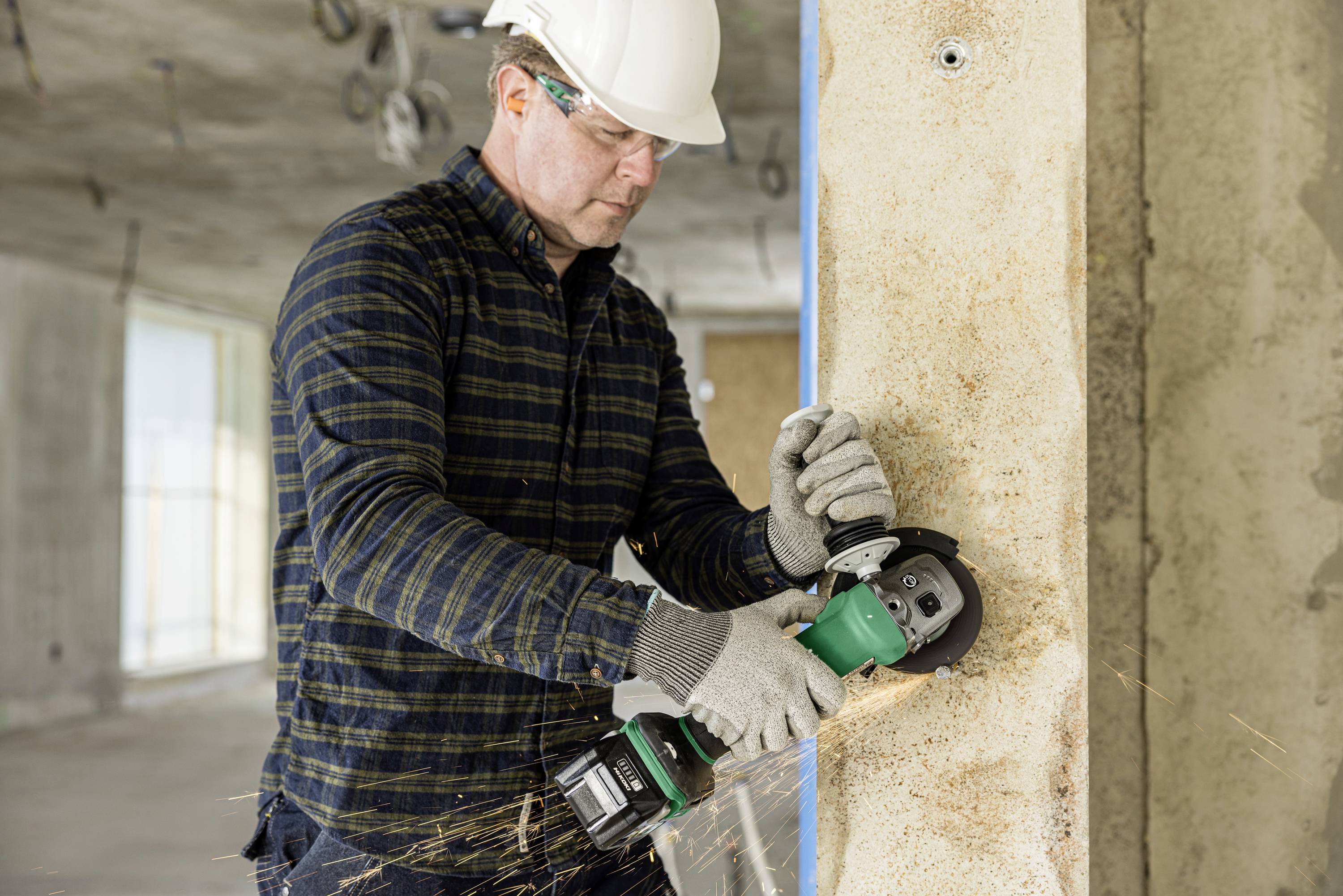 Akumulatorowa szlifierka kątowa HiKOKI G3613DVEW2Z 1500 W-6