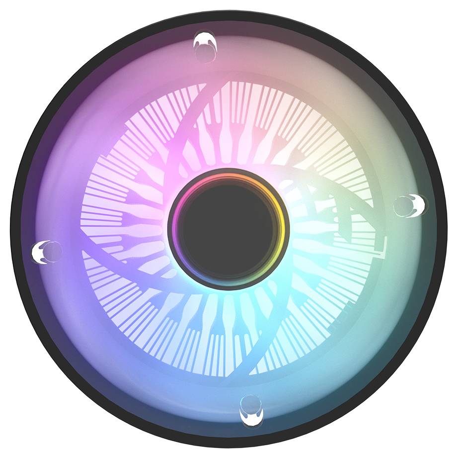 Thermaltake UX150 ARGB Повітряний кулер Чорний Радіатор з вентилятором для процесорів #####Intel® 1851, Intel® 1150, Intel® 1151, 