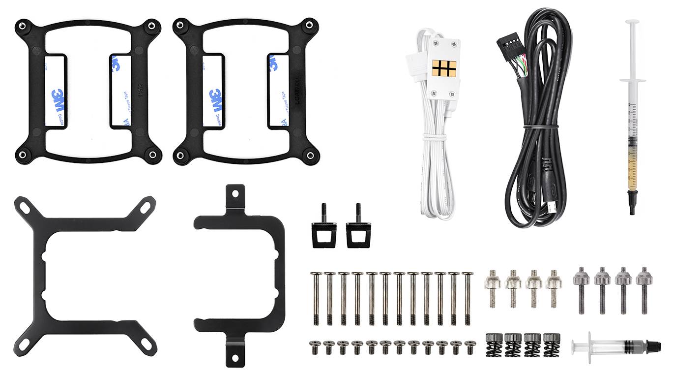 Radiator z wentylatorem na procesor Thermaltake MAGFloe 360 Ultra Snow Edition All-In-One Liquid Cooler White-5