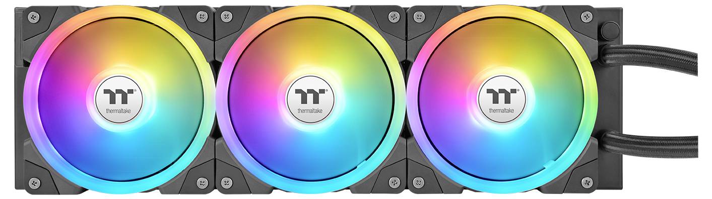 Radiator z wentylatorem na procesor Thermaltake MAGFloe 420 Ultra All-In-One Liquid Cooler Black-1