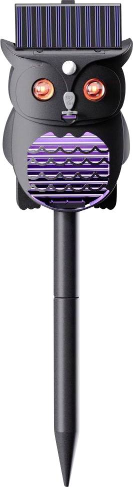 ENTAC EGSR-US-MC-12M-S Відлякувач гризунів з УФ-лампою, світлодіодним підсвічуванням, ультразвуковим чорним 1 шт.