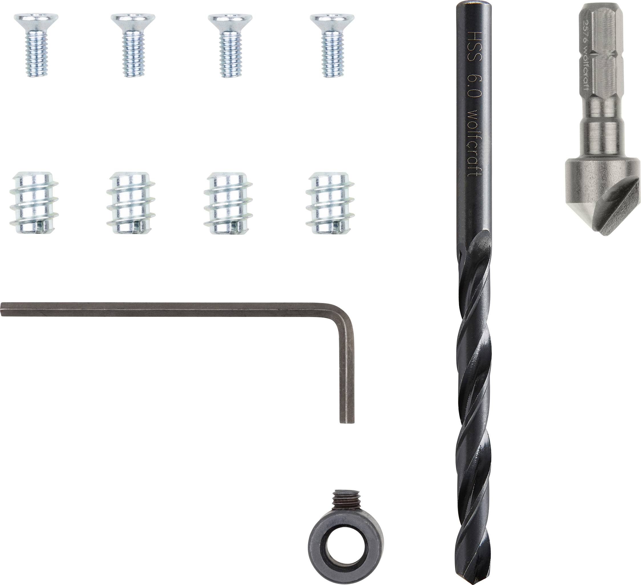 Ремкомплект для петель Wolfcraft 4657000, 1 шт.