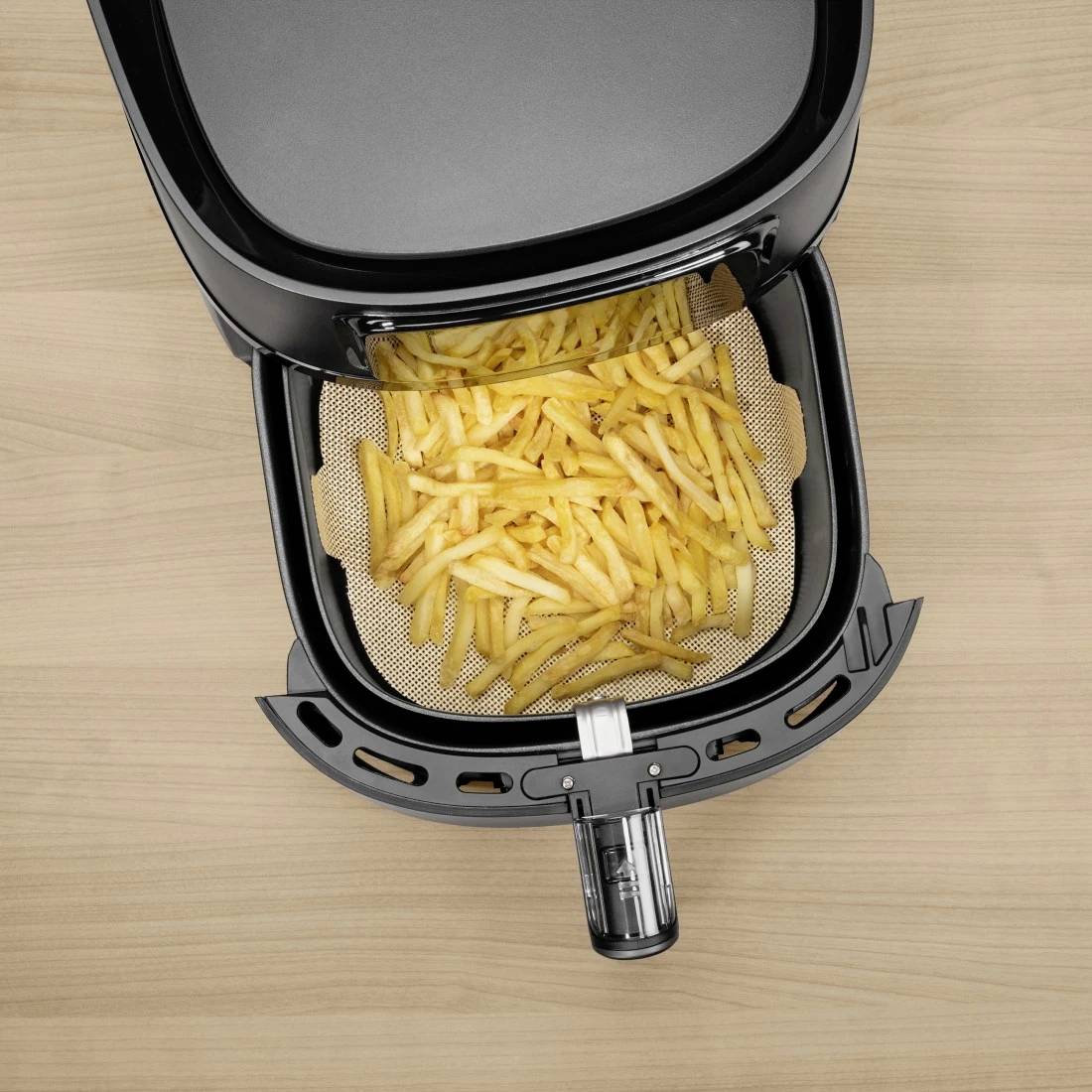 Xavax Schutzeinlage für Heißluftfritteusen, Anti-Haft, zuschneidbar, quadratisch Frytkownica brązowy-3