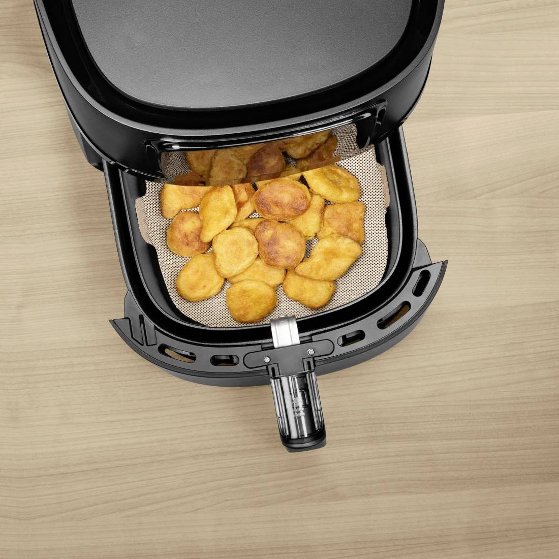 Xavax Schutzeinlage für Heißluftfritteusen, Anti-Haft, zuschneidbar, quadratisch Frytkownica brązowy-4