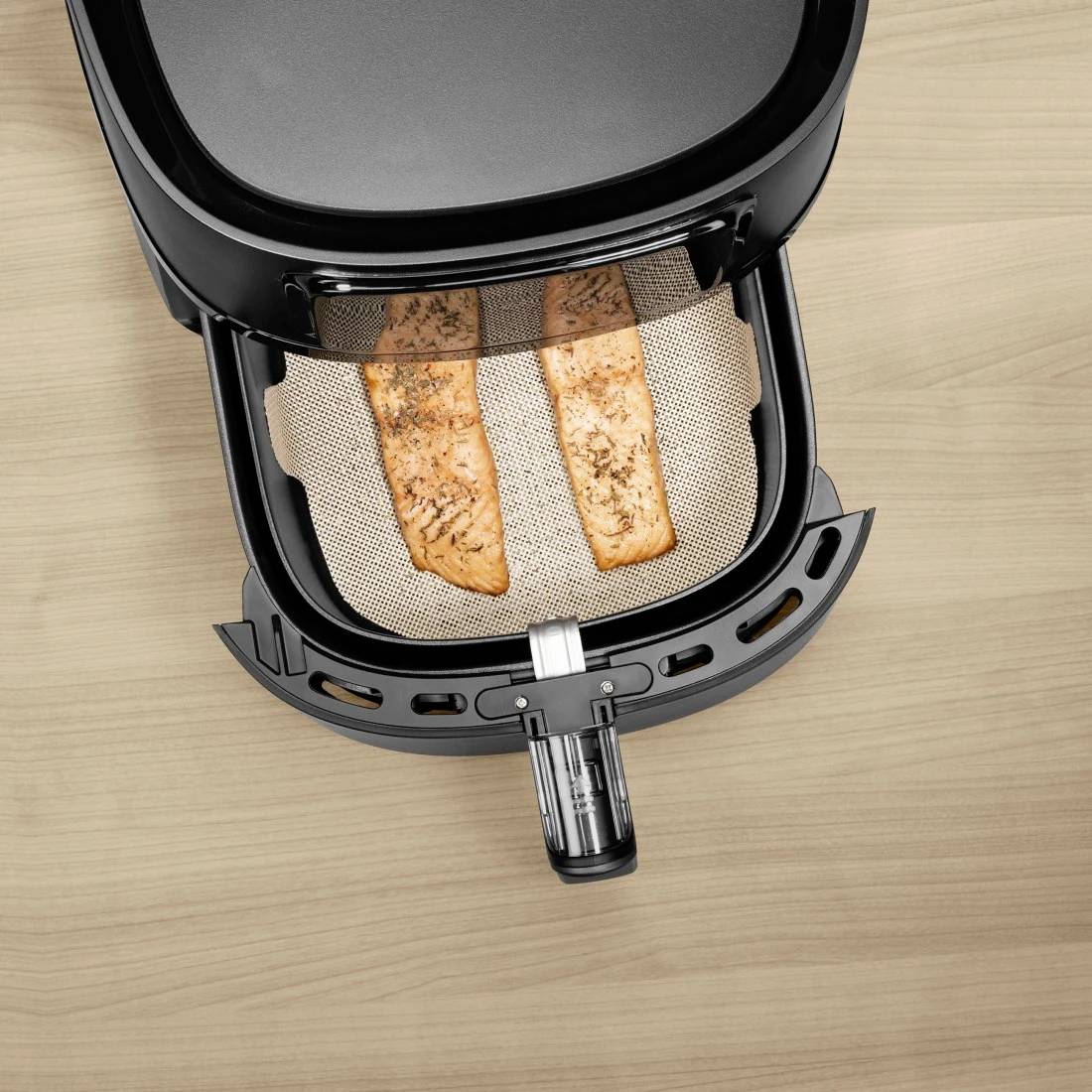 Xavax Schutzeinlage für Heißluftfritteusen, Anti-Haft, zuschneidbar, quadratisch Frytkownica brązowy-5