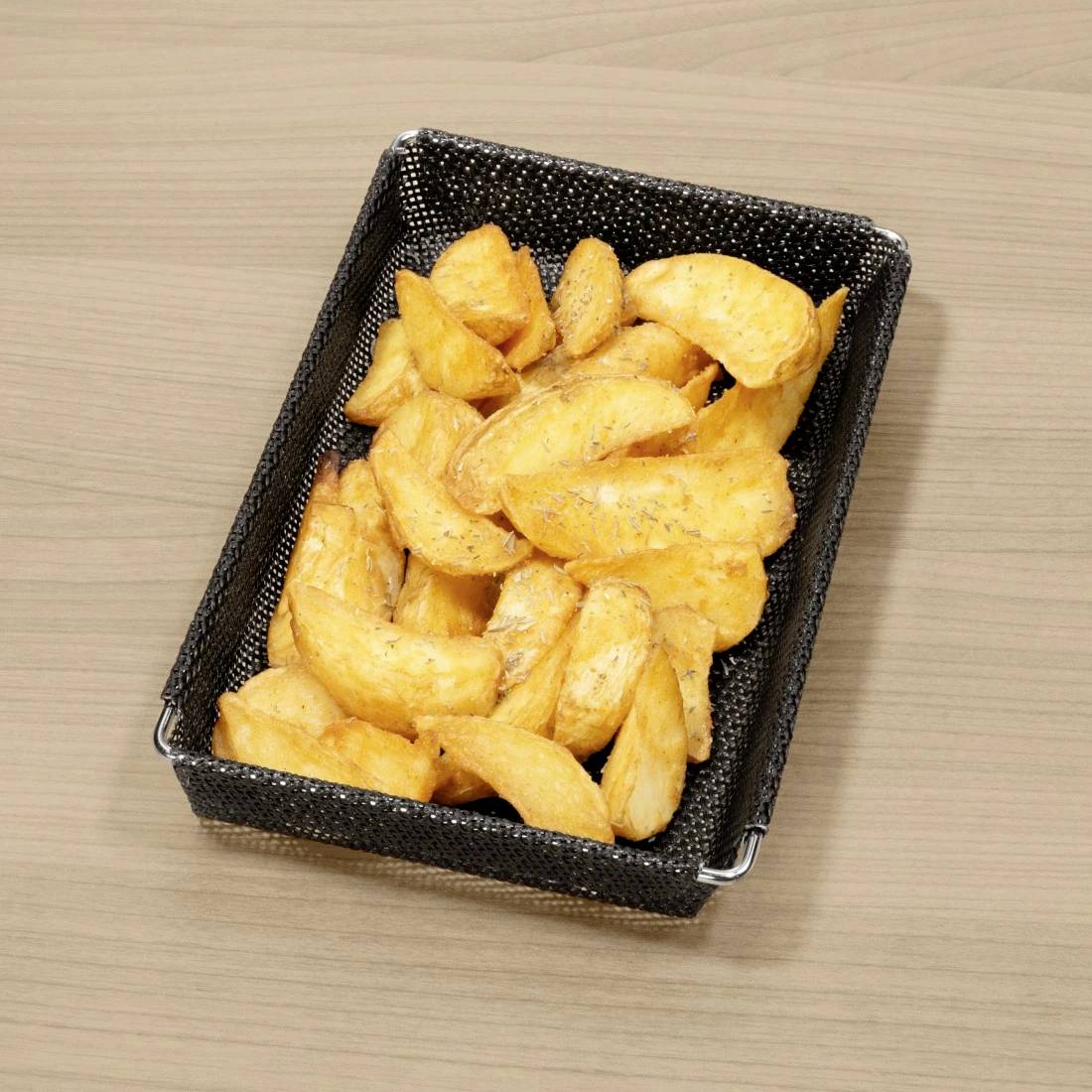 Xavax Gitterkorb für Heißluftfritteusen, Anti-Haft, ofenfest, 12,5 x 20 cm Frytkownica czarny-4