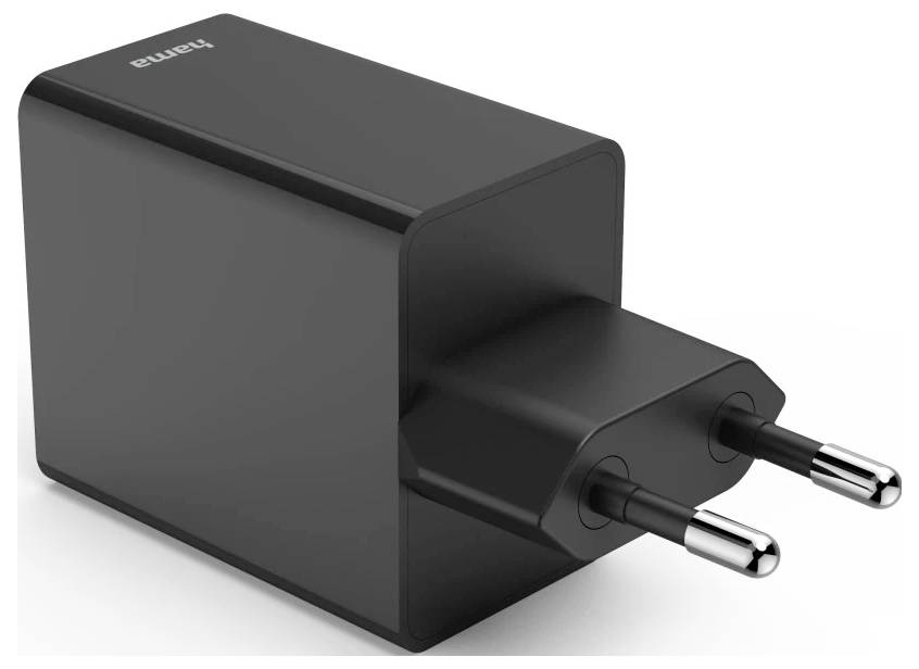 Зарядний пристрій Hama USB 35.00 Вт чорного кольору