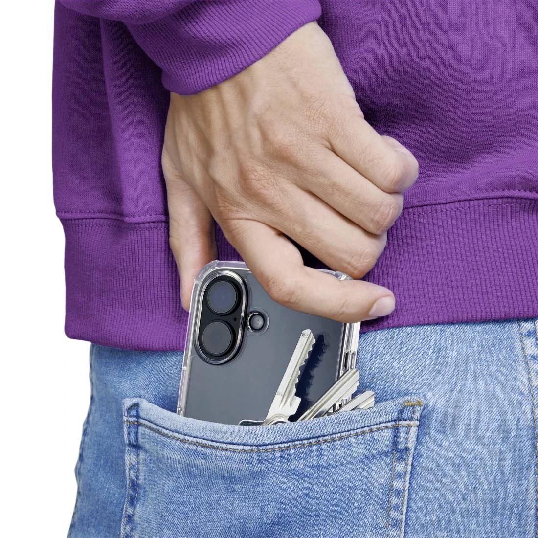 Hama Cover Apple iPhone 16e, iPhone 17e przeźroczysty 00123719-10