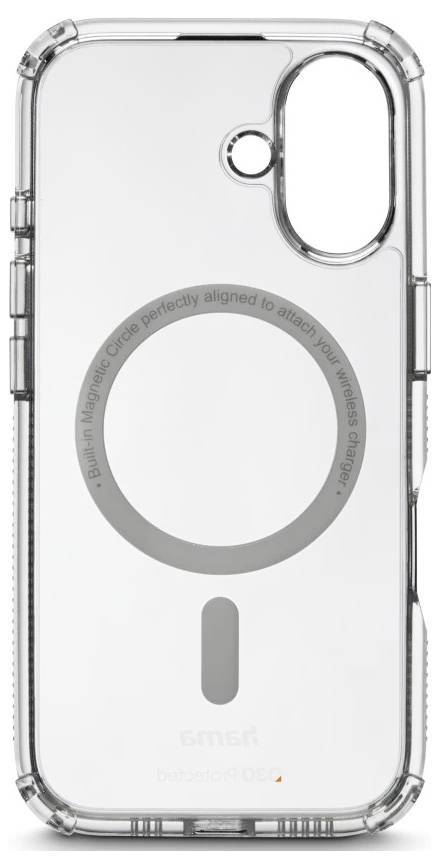 Hama Cover Apple iPhone 16 przeźroczysty 00123753-1
