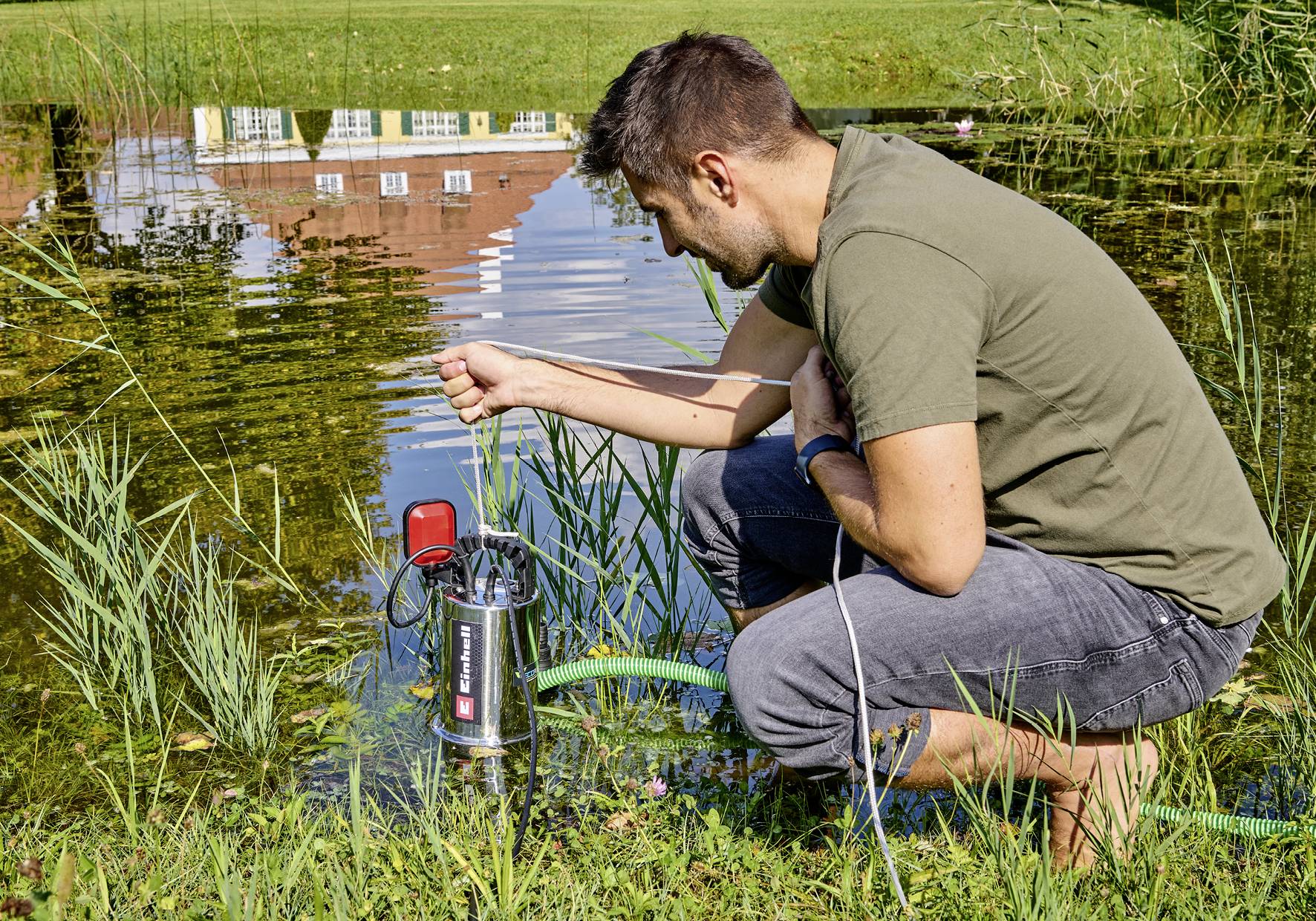 Einhell 4170765 GC-DP 7035 N ECO PLUS Перистальтичний насос 19000 л/год 8 м