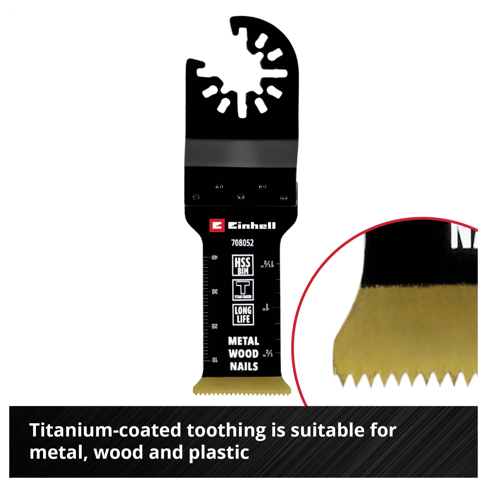 Лезо для мультитулу Einhell Tauchsägeblatt BIM-TI, 29 мм 708052 1 шт.