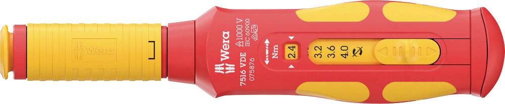 Динамометрична викрутка Wera 7516 VDE 05075876001 2,4 - 4 Нм