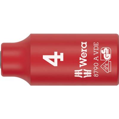 Wera 8790 A VDE 05005930001 zewnętrzny sześciokąt Nasadka 4 mm-0