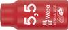 Wera 8790 A VDE 05005932001 zewnętrzny sześciokąt Nasadka 5.5 mm