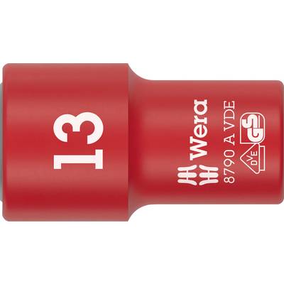 Wera 8790 A VDE 05005939001 zewnętrzny sześciokąt Nasadka 13 mm 13 mm 1/4"-0