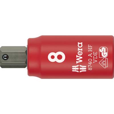 Wera 8740 A VDE HF 05005904001 wewnętrzny sześciokąt Nasadka funkcja hold 7 mm 8 mm-0