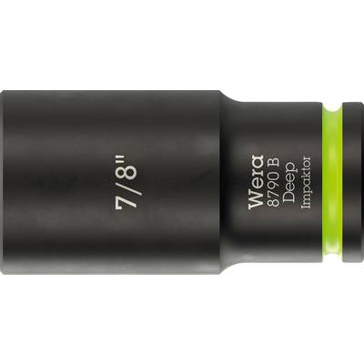 Wera 8790 B Impaktor Deep 05005574001 zewnętrzny sześciokąt Nasadka 7/8" 7/8" 3/8"-0