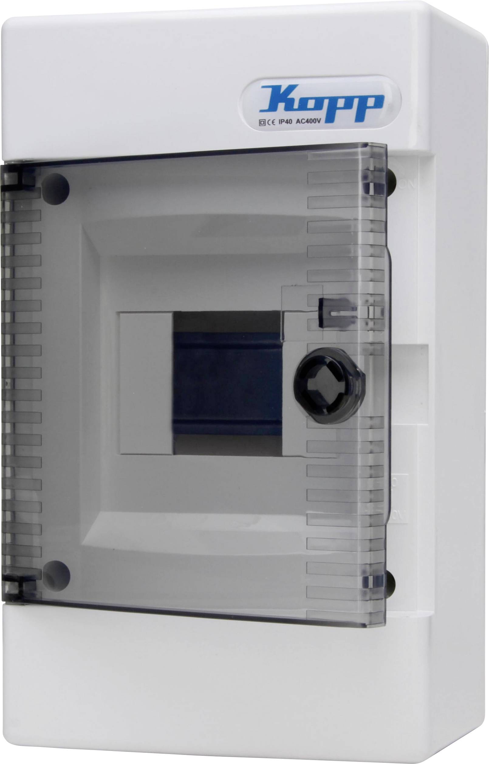 Розподільна коробка Kopp 350914040 Кількість модулів = 8 Кількість рядів = 1 Вміст 1 шт.