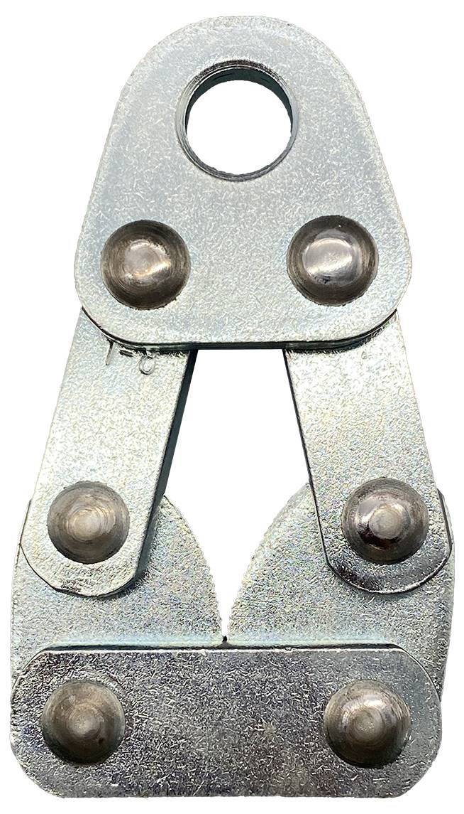 Універсальний затискач 600 кг, 1-8 мм Berger & Schröter 12030 (Д x Ш) 120 мм x 80 мм