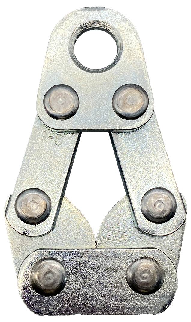 Універсальний затискач-жабка 400 кг, 1-5 мм Berger & Schröter 12023 (Д x Ш) 115 мм x 80 мм