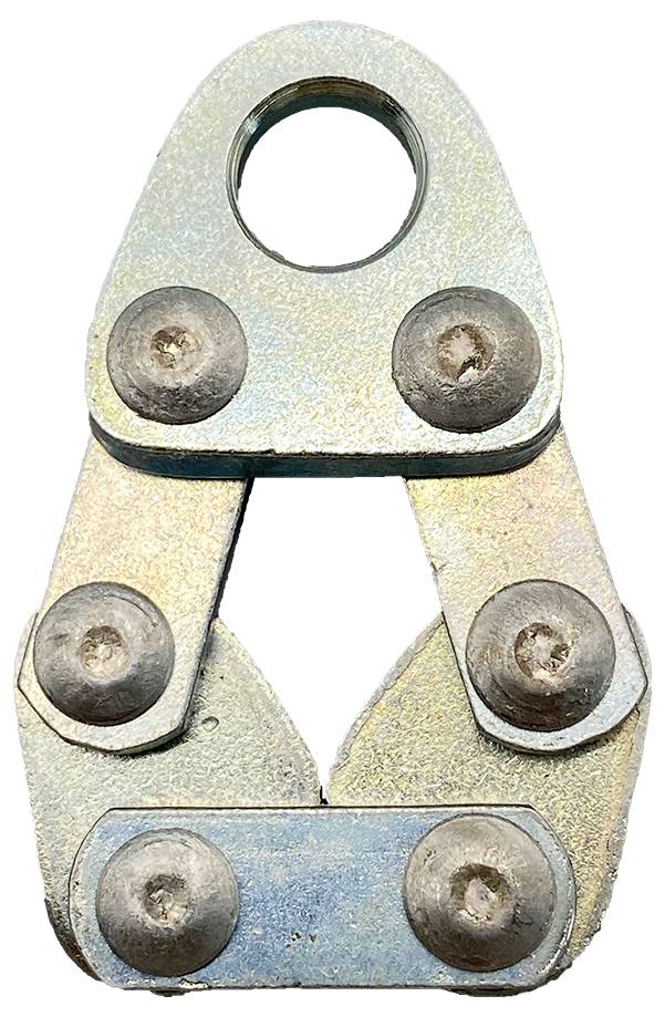 Універсальний затискач-жабка 200 кг, 1-3 мм Berger & Schröter 12009 (Д x Ш) 65 мм x 45 мм