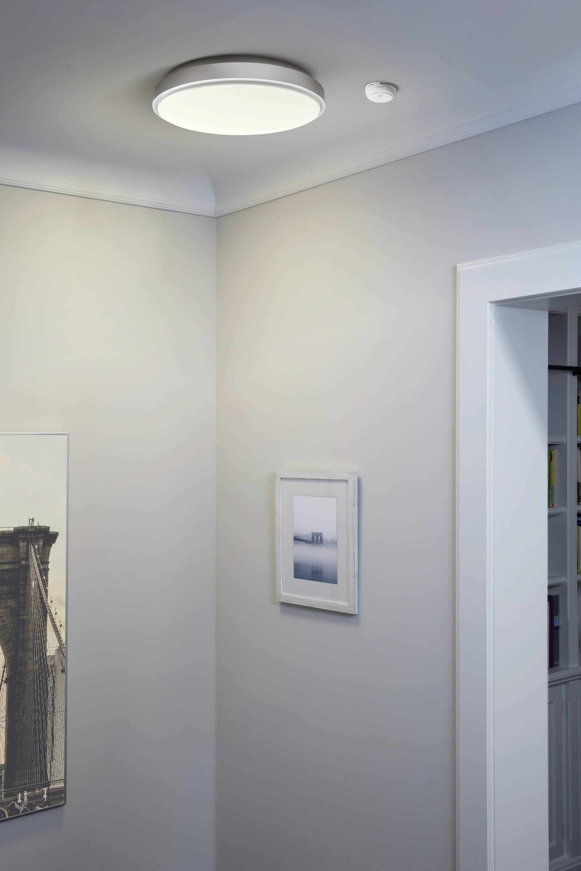 Bezprzewodowy czujnik dymu OSRAM HOMELIGHTING SMART+ WIFI SMOKE DETECTOR White 4099854418105, 1 szt.-3