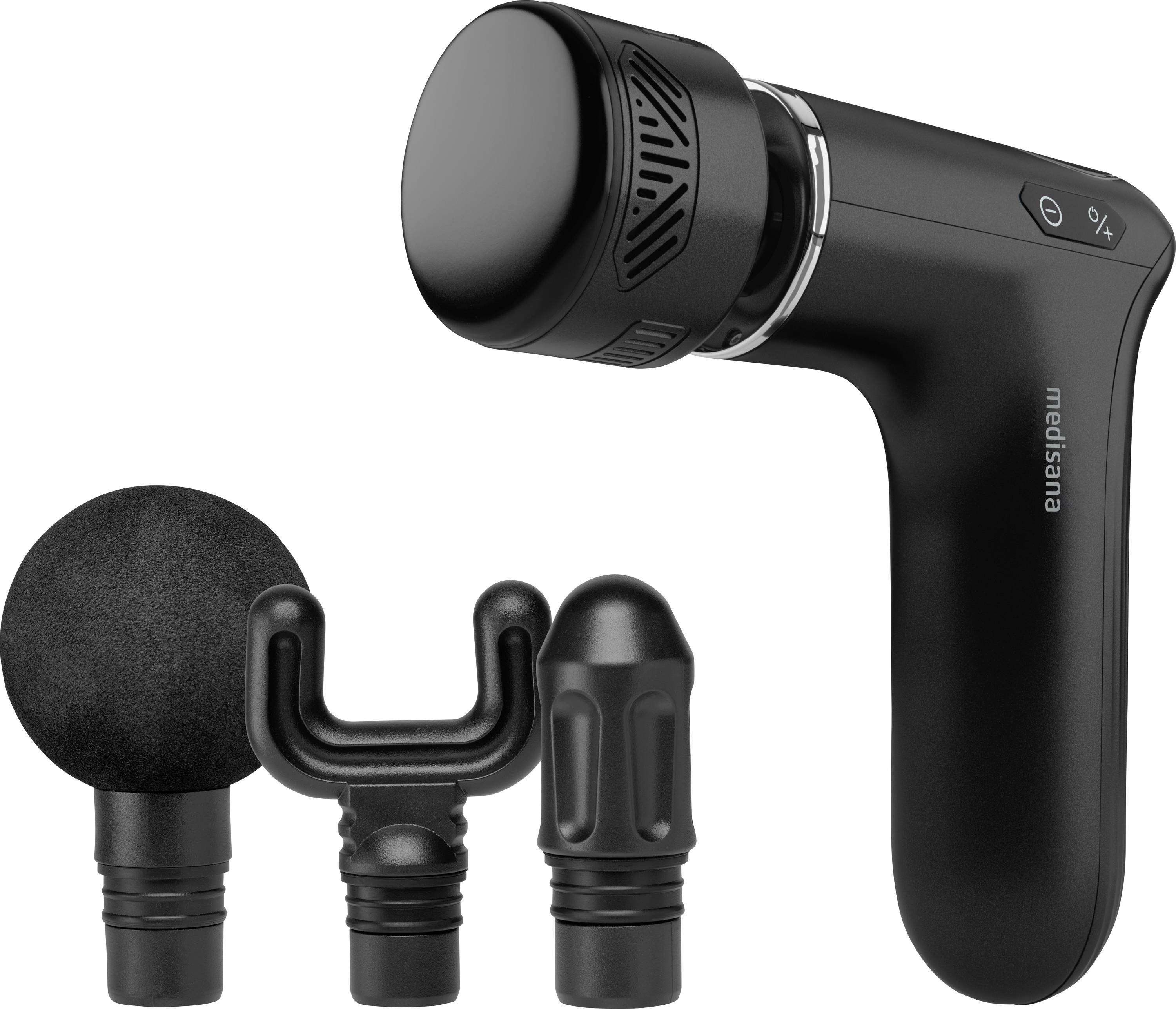 Масажний пістолет Medisana MG 560 Hot & Cold 20 Вт чорного кольору