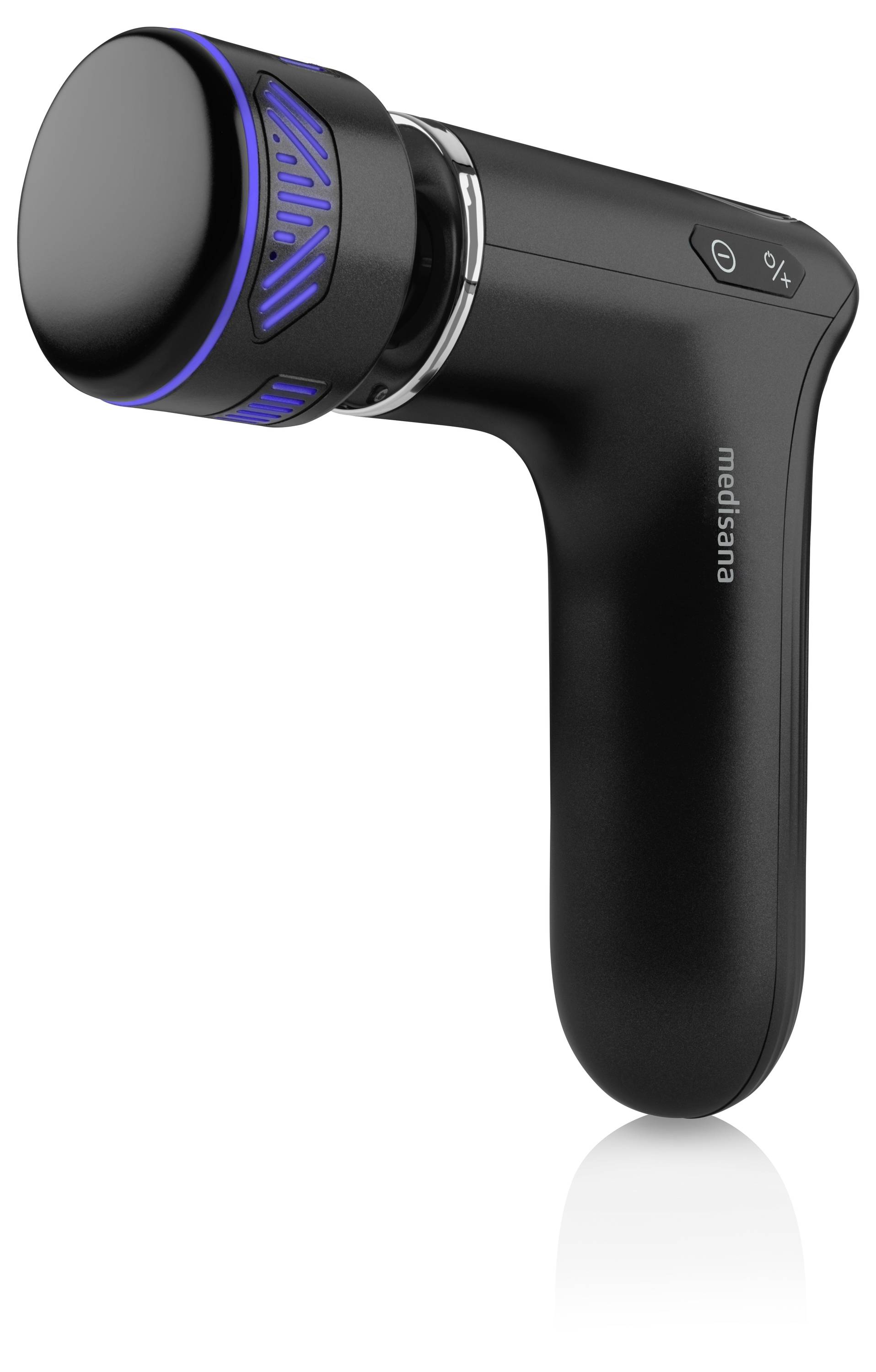 Масажний пістолет Medisana MG 560 Hot & Cold 20 Вт чорного кольору