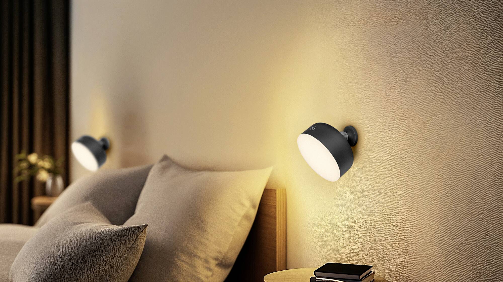 Kinkiet OSRAM HOMELIGHTING DECOR HELPER GADGET 830 USB Black 4058075849242 1.80 W czarny-4