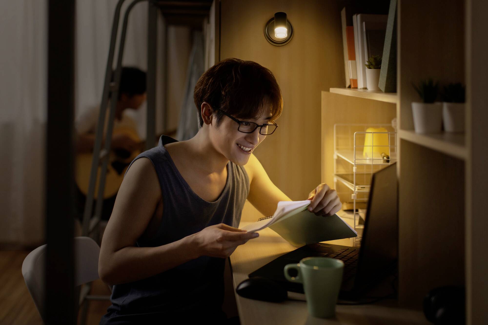 Настінний світильник OSRAM HOMELIGHTING NIGHTLUX CYLINDER 830 DIM USB Чорний 4099854478918 1.80 Вт чорний