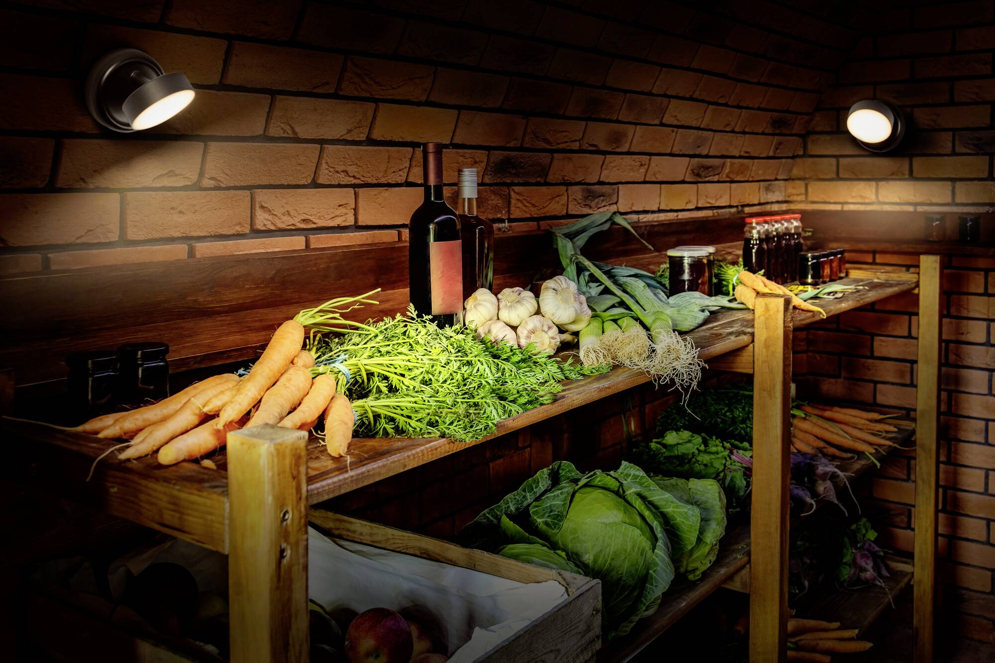 Настінний світильник OSRAM HOMELIGHTING NIGHTLUX ROUND 830 DIM USB Чорний 4099854478826 1.80 Вт чорний