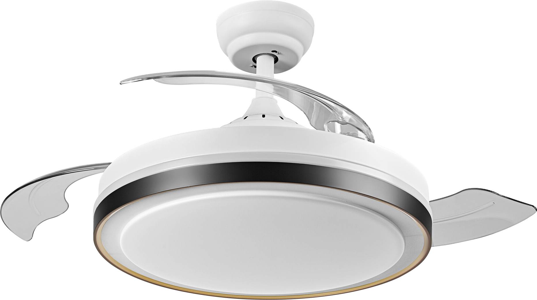 OSRAM HOMELIGHTING Стельовий вентилятор висувний 1070 66 Вт білий Стельовий вентилятор 66 Вт