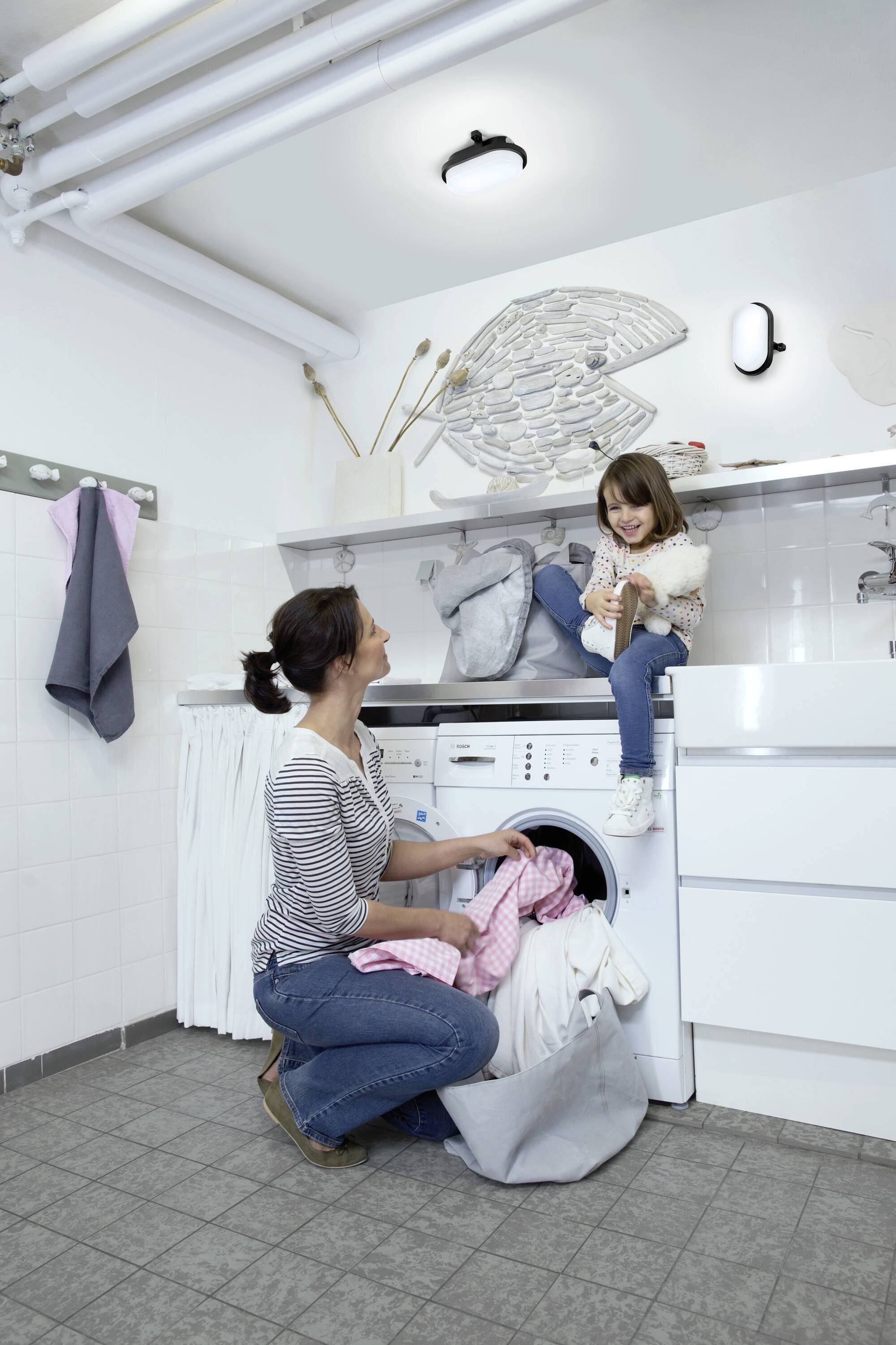 Lampa sufitowa, Kinkiet OSRAM HOMELIGHTING Bulkhead CCT CCT Black 4058075845541 9 W, 7 W, 4 W czarny-4