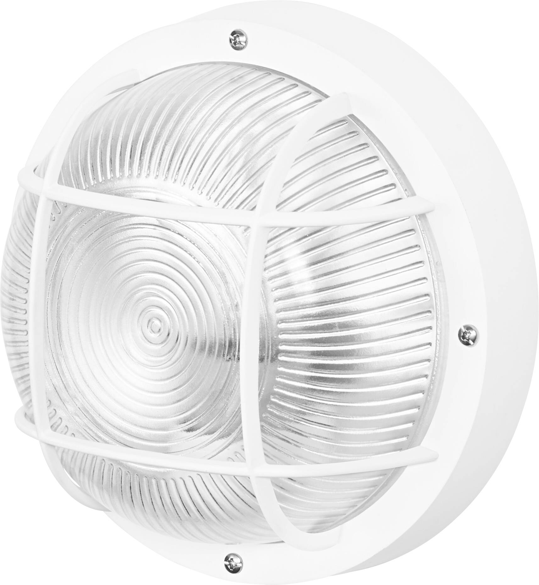 Стельовий світильник, настінний світильник OSRAM HOMELIGHTING Bulkhead Essential Round E27 Білий 4058075845602 білий