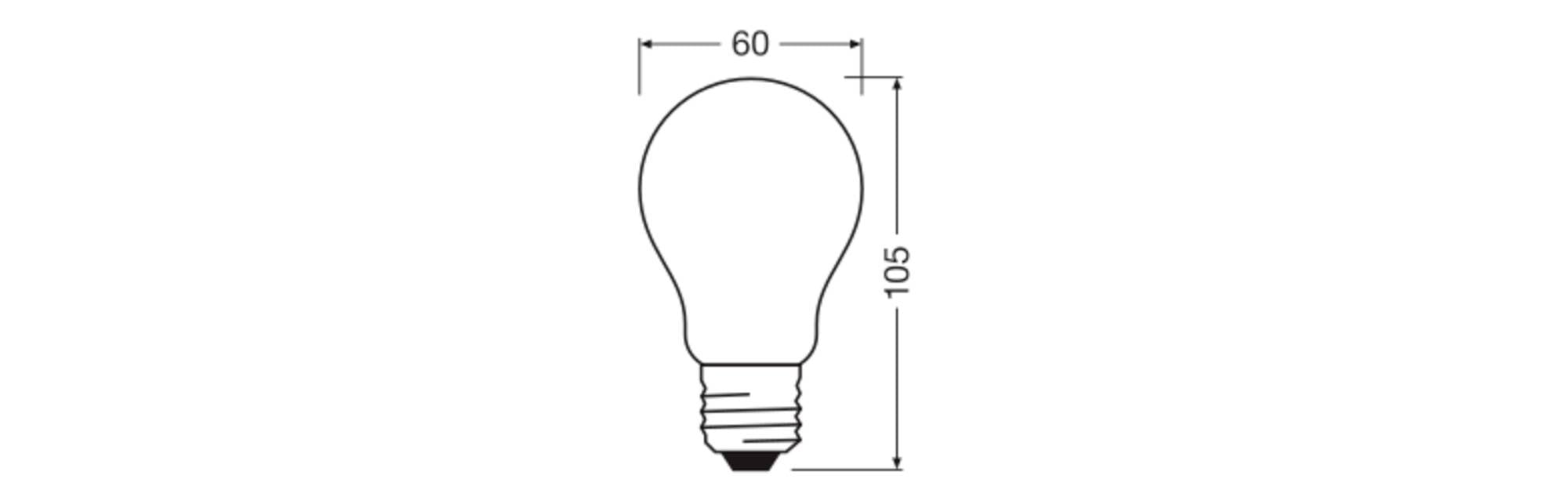 Żarówka LED OSRAM HOMELIGHTING 4099854348099 E-27 7.2 W zimna biel 3 szt.-3
