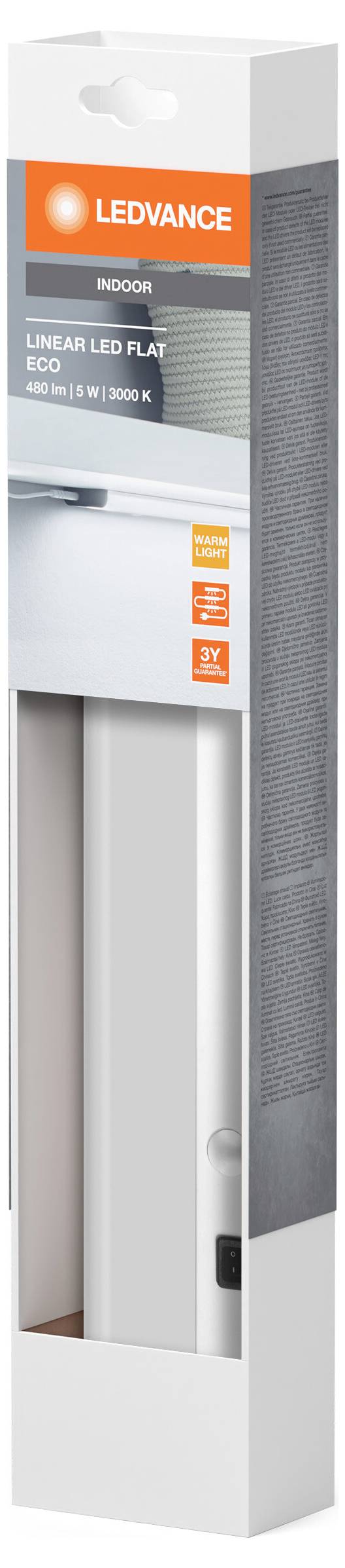 Світлодіодна лампа підсвічування LEDVANCE Linear LED Flat Eco 6W 830 4099854395826