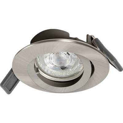 Lampa sufitowa LED OSRAM HOMELIGHTING Spotlight Recess Set Incl. Osram LED 4.3W GU10 Brushed Nickel 4099854444548 4.30 W-0