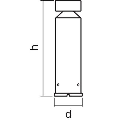 Zewnętrzna lampa ścienna OSRAM HOMELIGHTING ENDURA Style Cylinder 50cm 6W 4099854453106 6.00 W IP44-3