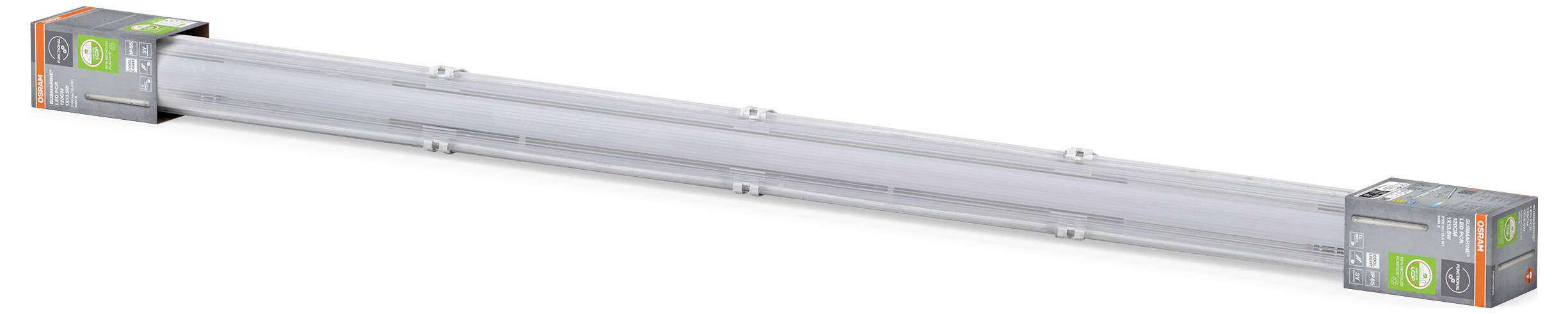 Lampa LED do wilgotnych pomieszczeń OSRAM HOMELIGHTING Submarine Recycled Plastic 120 1 X 13.5W 840 G13 T8 4099854462498-2