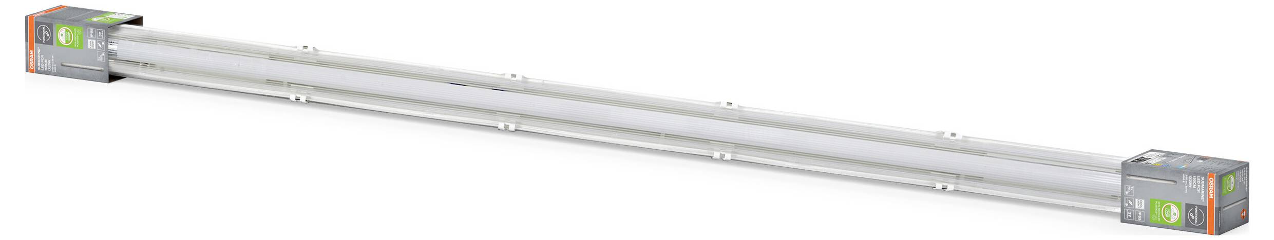 Lampa LED do wilgotnych pomieszczeń OSRAM HOMELIGHTING Submarine Recycled Plastic 150 1 X 20W 840 G13 T8 4099854462573-2