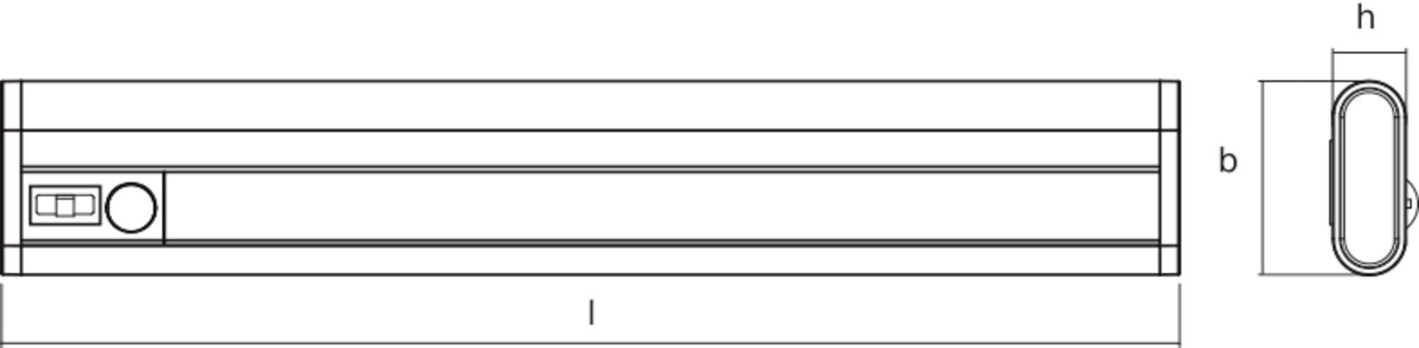 Lampa podświetlająca LED OSRAM HOMELIGHTING Linear LED Mobile Battery 300 White 4099854497360-3