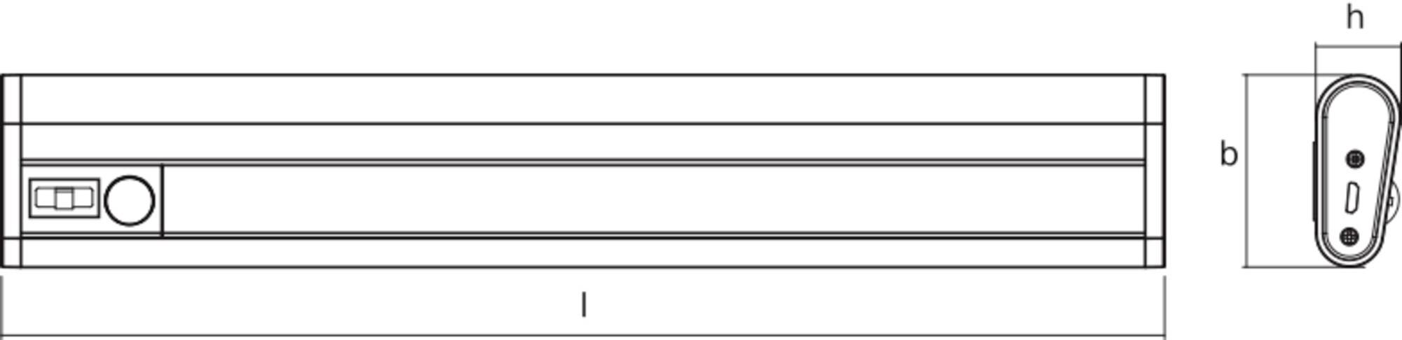 Lampa podświetlająca LED OSRAM HOMELIGHTING Linear LED Mobile USB 200 White 4099854497391-3