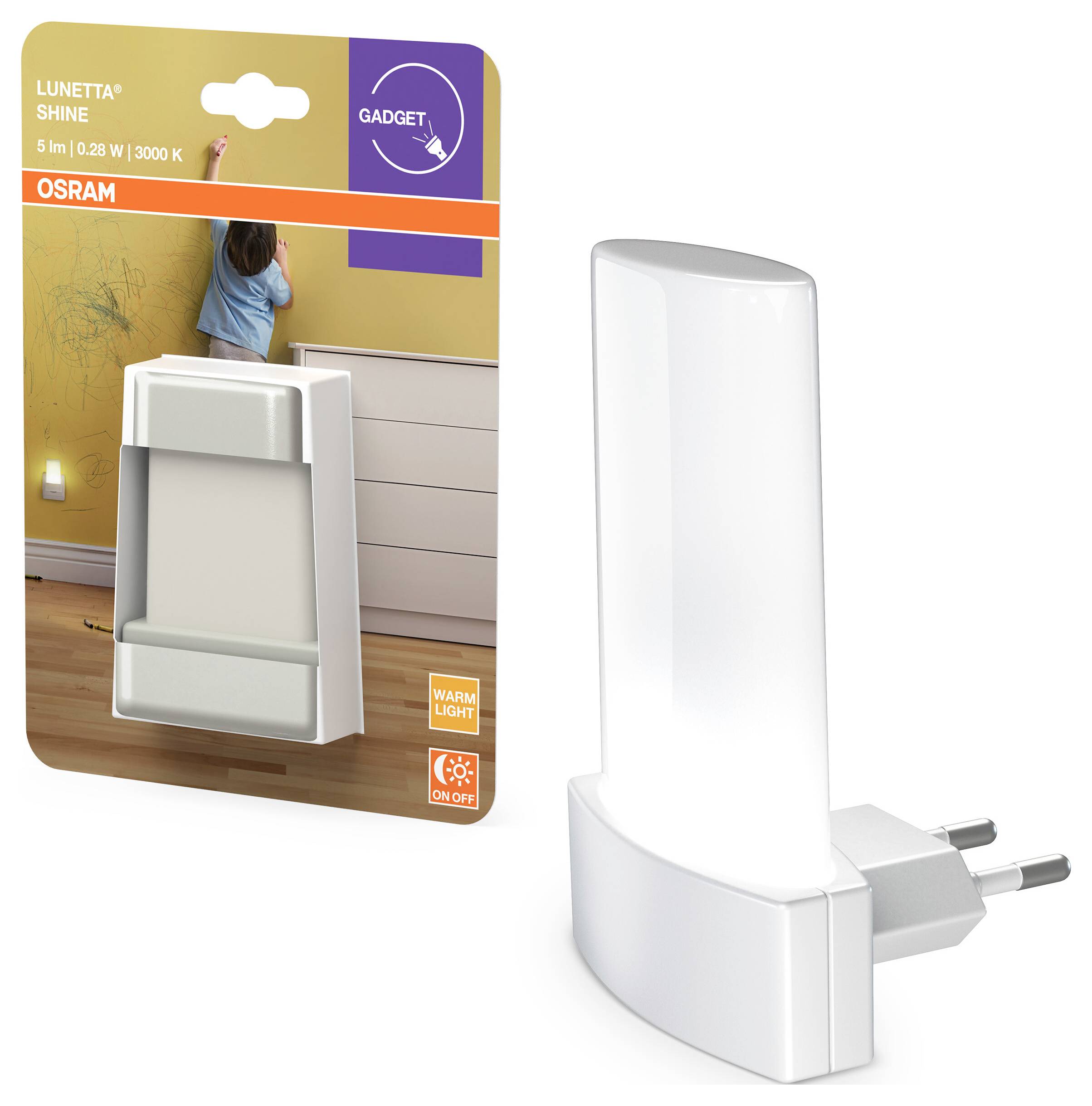 Світлодіодний нічник OSRAM HOMELIGHTING Lunetta Shine White