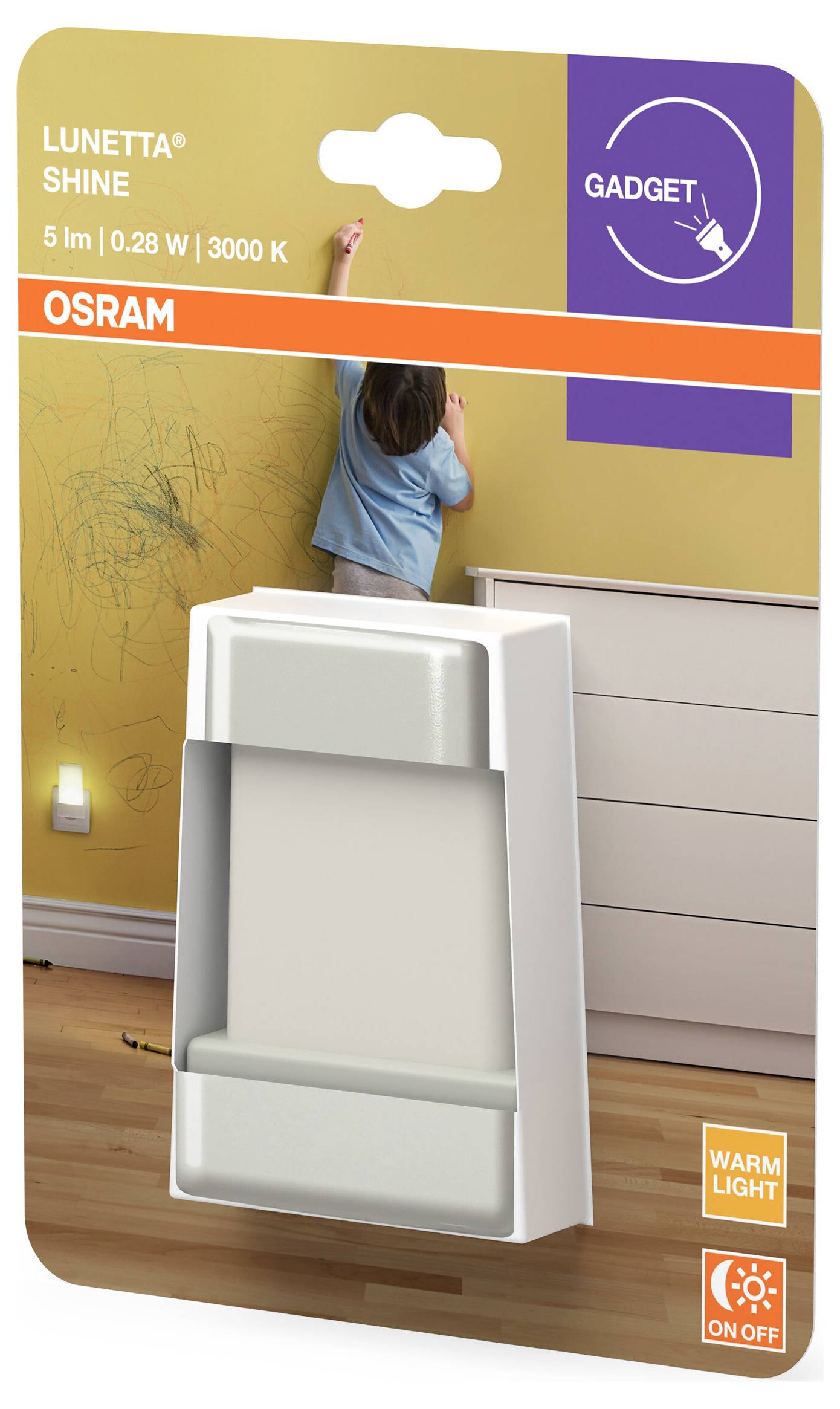 Світлодіодний нічник OSRAM HOMELIGHTING Lunetta Shine White