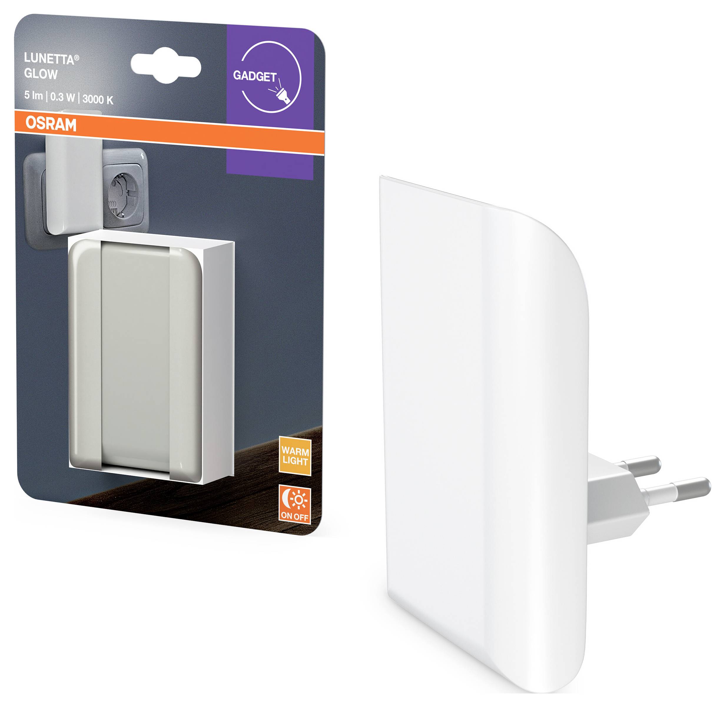 Світлодіодний нічник OSRAM HOMELIGHTING Lunetta Glow White