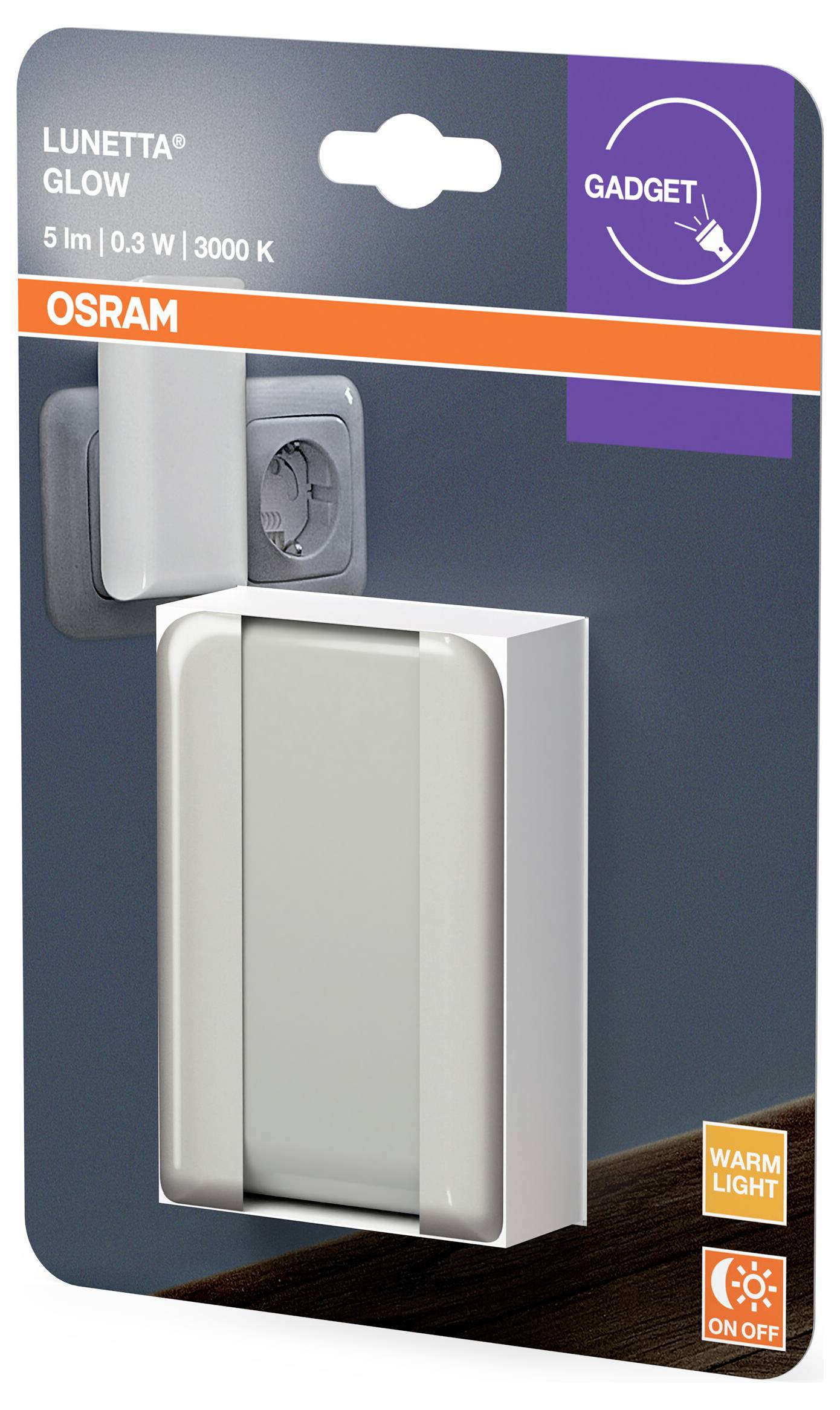 Світлодіодний нічник OSRAM HOMELIGHTING Lunetta Glow White