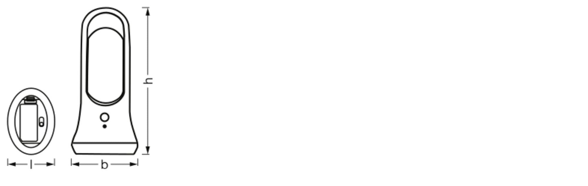 Lampka nocna LED OSRAM HOMELIGHTING NIGHTLUX MOBILE LANTERN-4