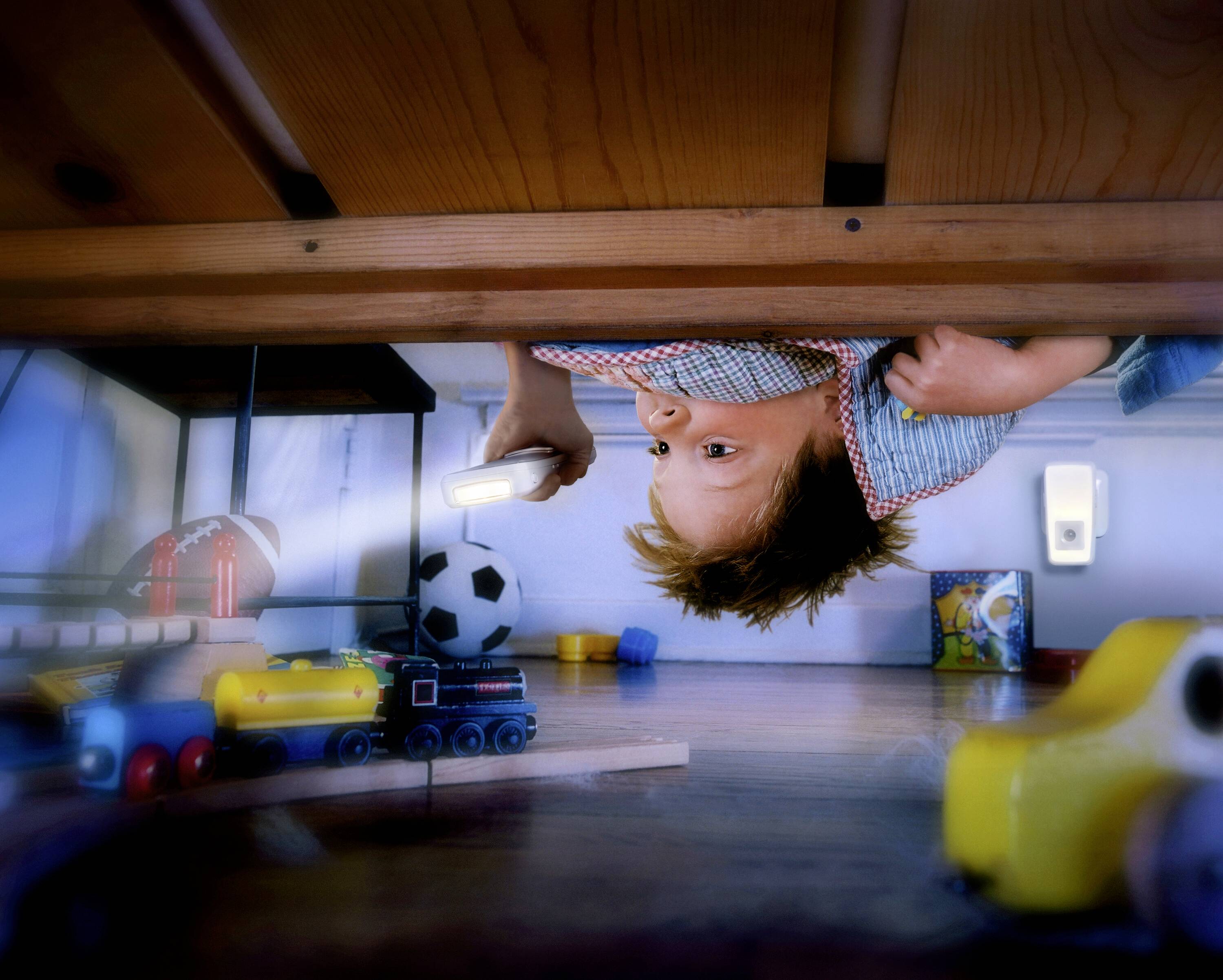 Lampka nocna LED z latarką OSRAM HOMELIGHTING Lunetta Torch Inductive Sensor White 4099854530739-3